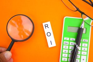 O retorno sobre o investimento não deve ser calculado para cada ação.