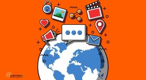 Cartaz igreja com design moderno e atraente, ilustrando a comunicação eficaz e integração digital para eventos religiosos.