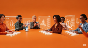 Pessoas mexendo no computador