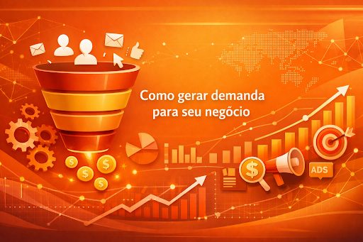 Como gerar demanda para seu negócio em 2026: guia completo para crescer de forma previsível