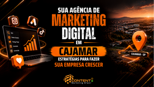 Banner em fundo preto e laranja com o título “Agência de marketing digital em Sorocaba” e a frase “que transforma negócios”. A imagem apresenta uma paisagem noturna da Ponte Estaiada de Sorocaba, um notebook com gráficos e indicadores de resultados, um alvo com flecha e os dados “mais visibilidade, mais clientes, mais vendas”. Também aparecem os dizeres “Sorocaba - SP”, “conectando ideias, criando resultados” e “estratégias para crescer no ambiente digital”